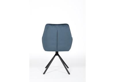 Chair Velvet with Sides  BLUE